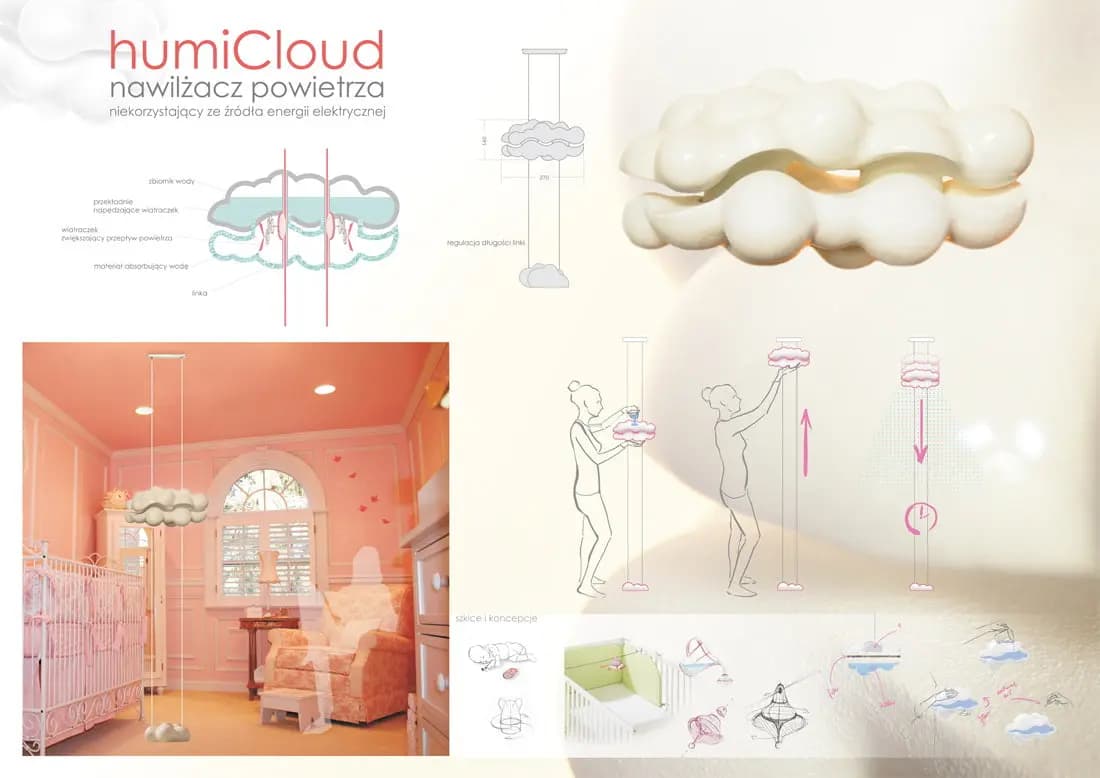 HUMNI CLOUD nawilżacz powietrza