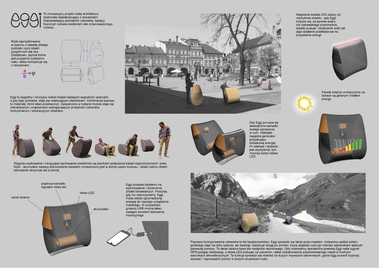 Eggi – wielofunkcyjny mebel miejski - zdjęcie 2