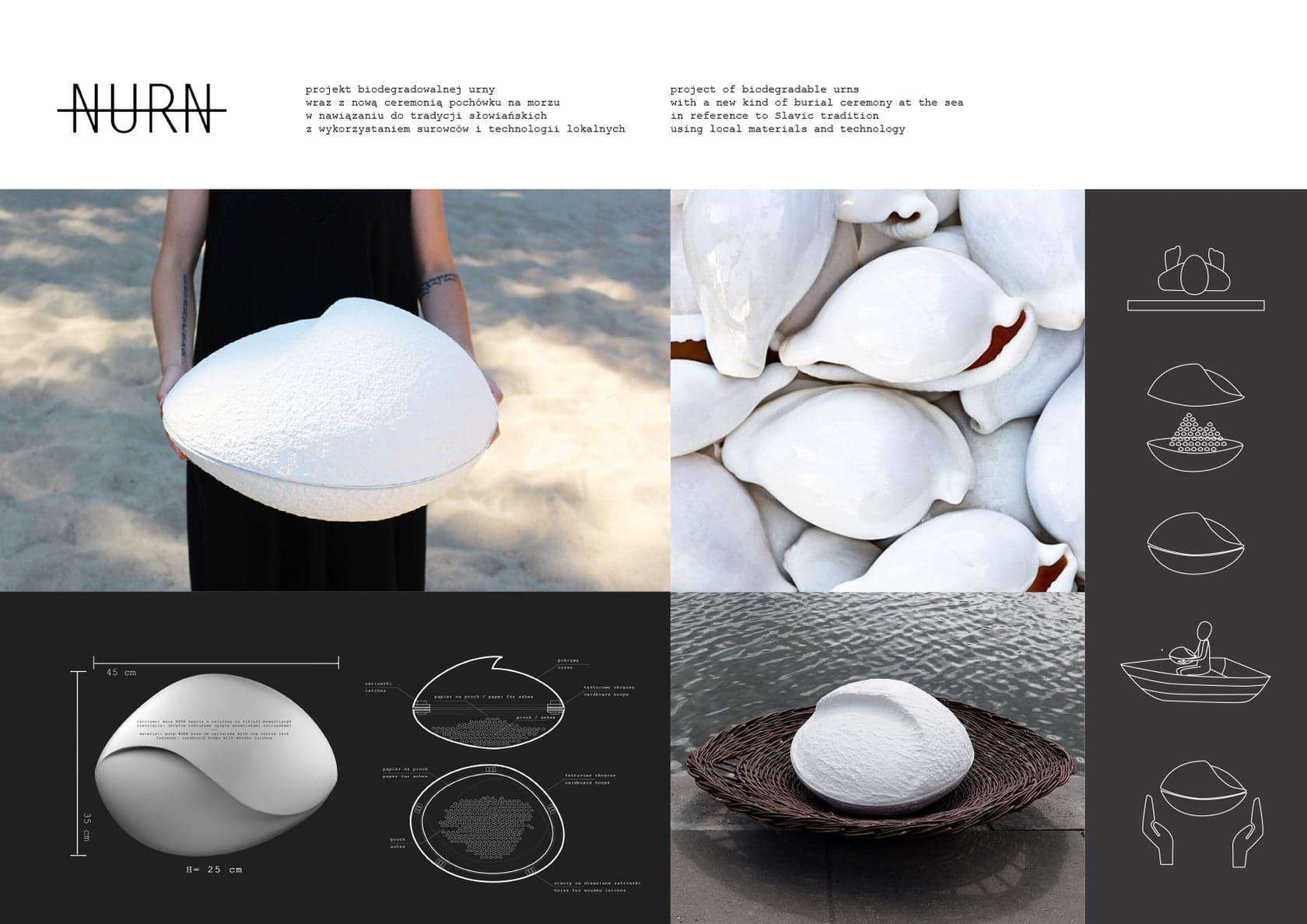 Nurn – Biodegrowadalna urna - zdjęcie 2