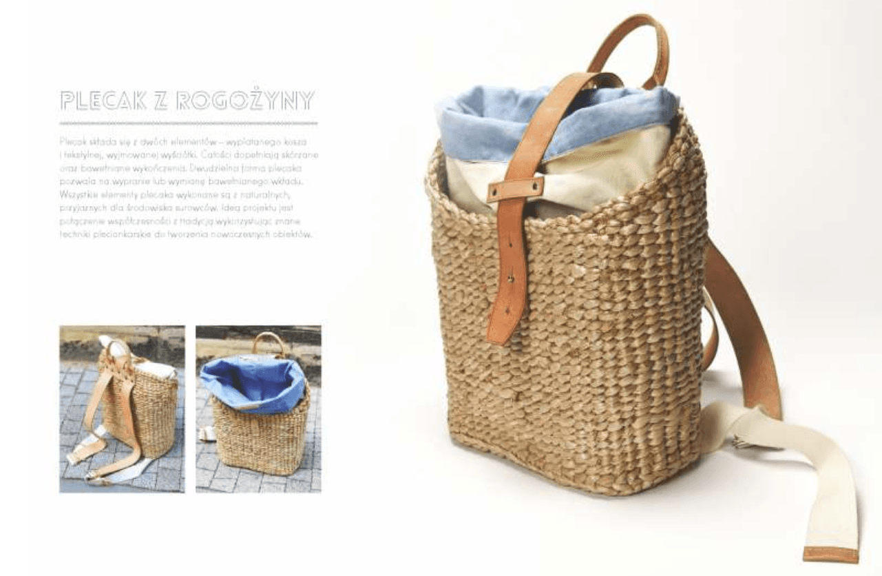 Plecak z rogożyny - zdjęcie 2