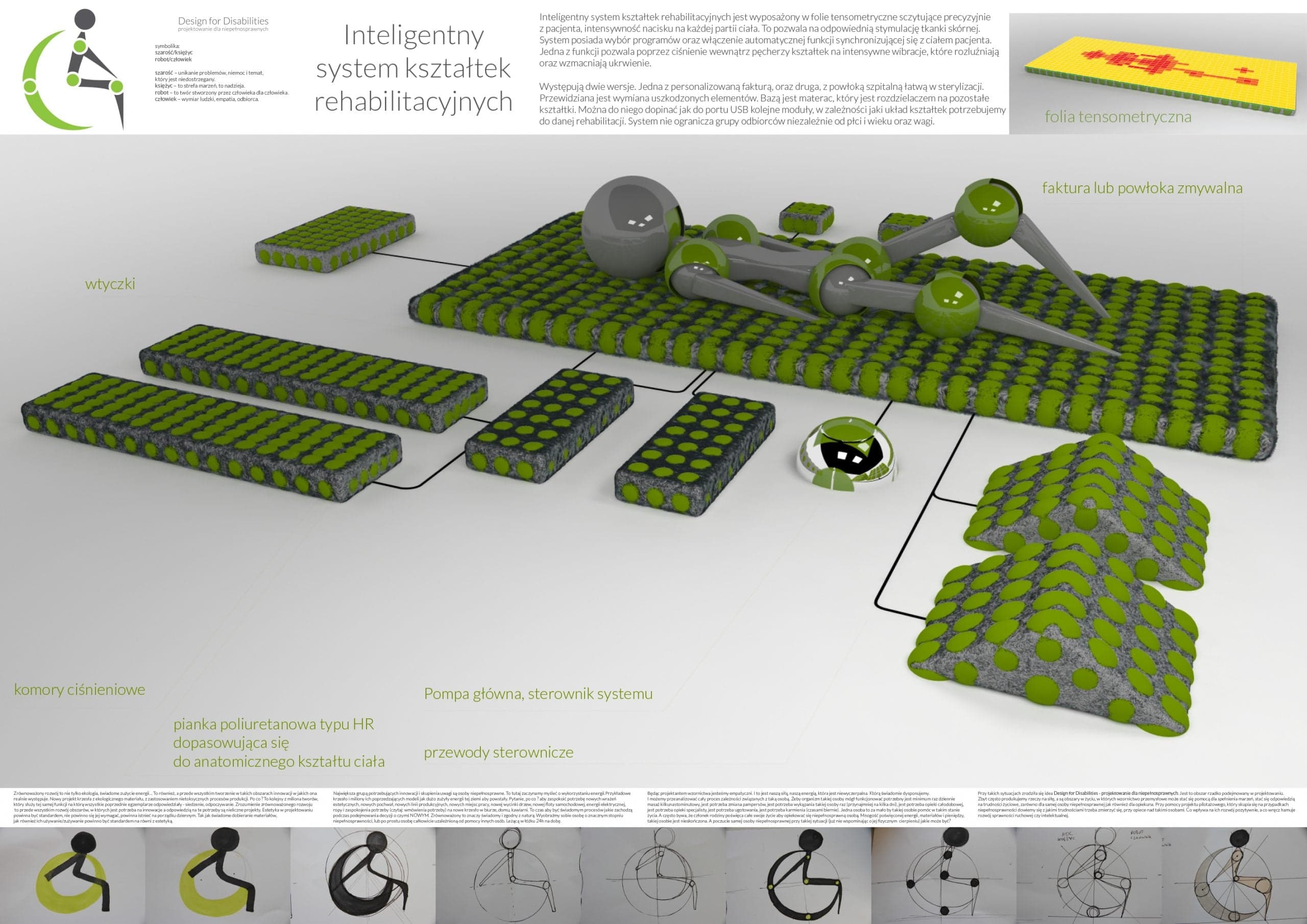 System inteligentnych kształtek rehabilitacyjnych - zdjęcie 2