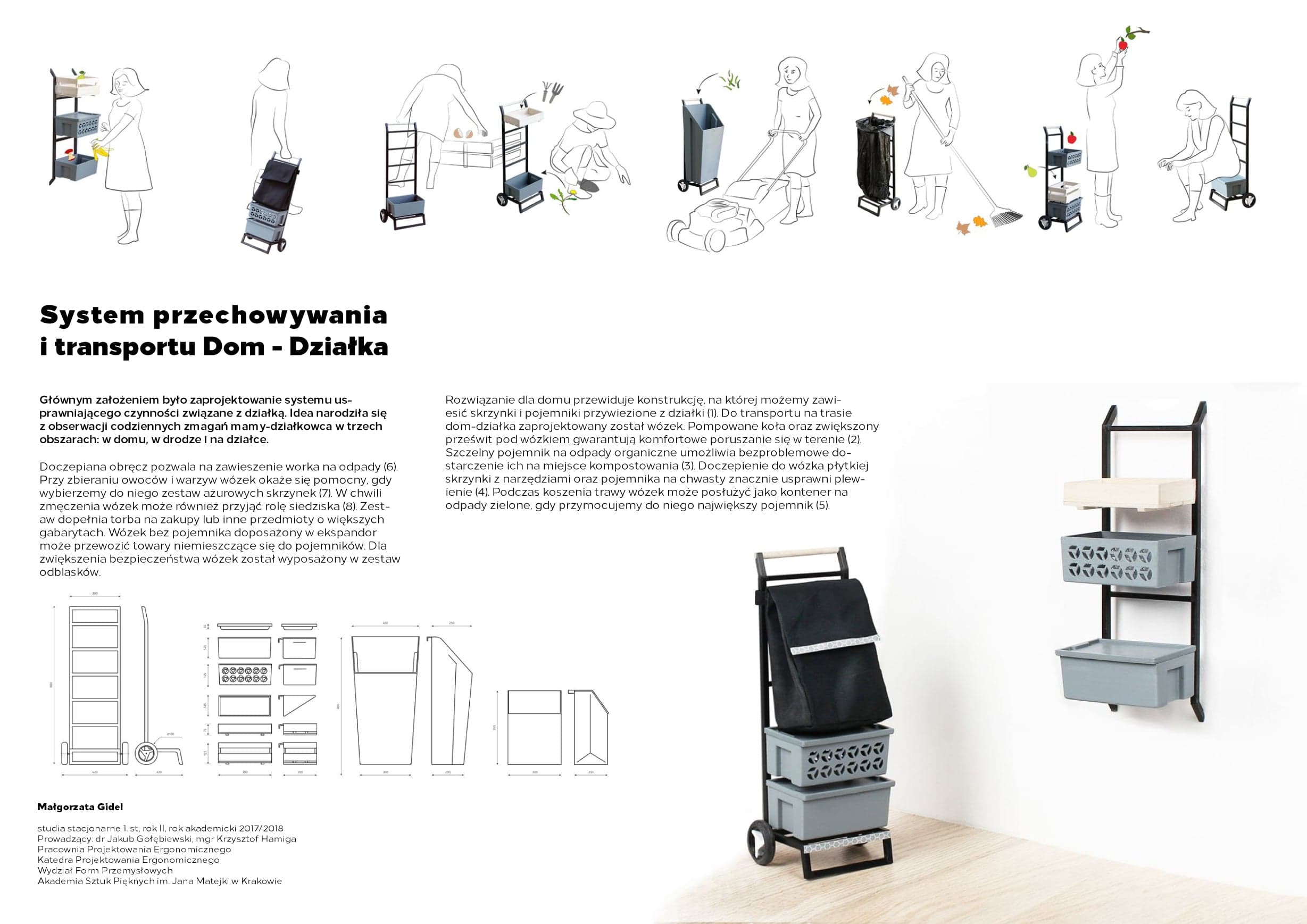 System Przechowywania i Transportu Dom-Działka - zdjęcie 2