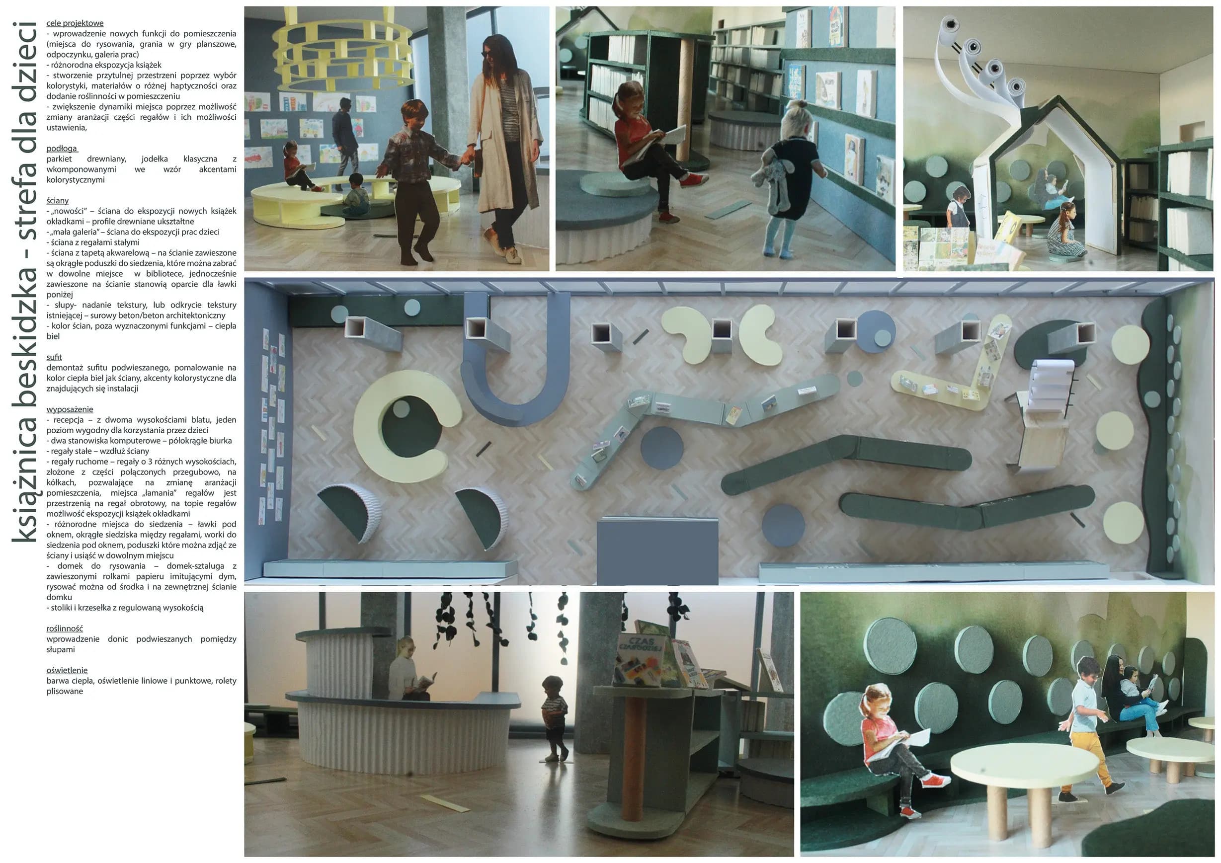 książnica beskidzka - strefa dla dzieci