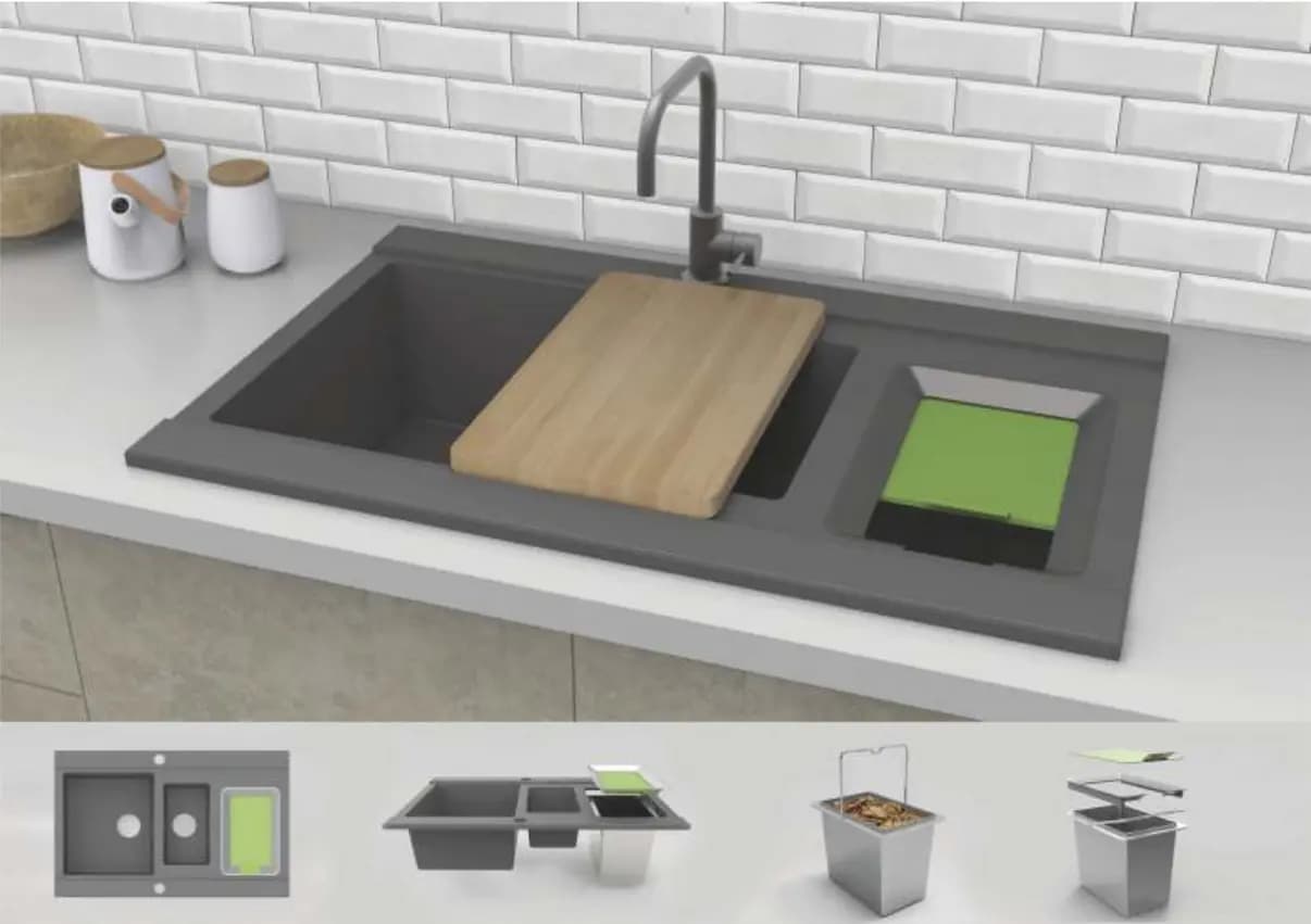 #KUCHNIAZERO – składane, modułowe stoisko kuchenne