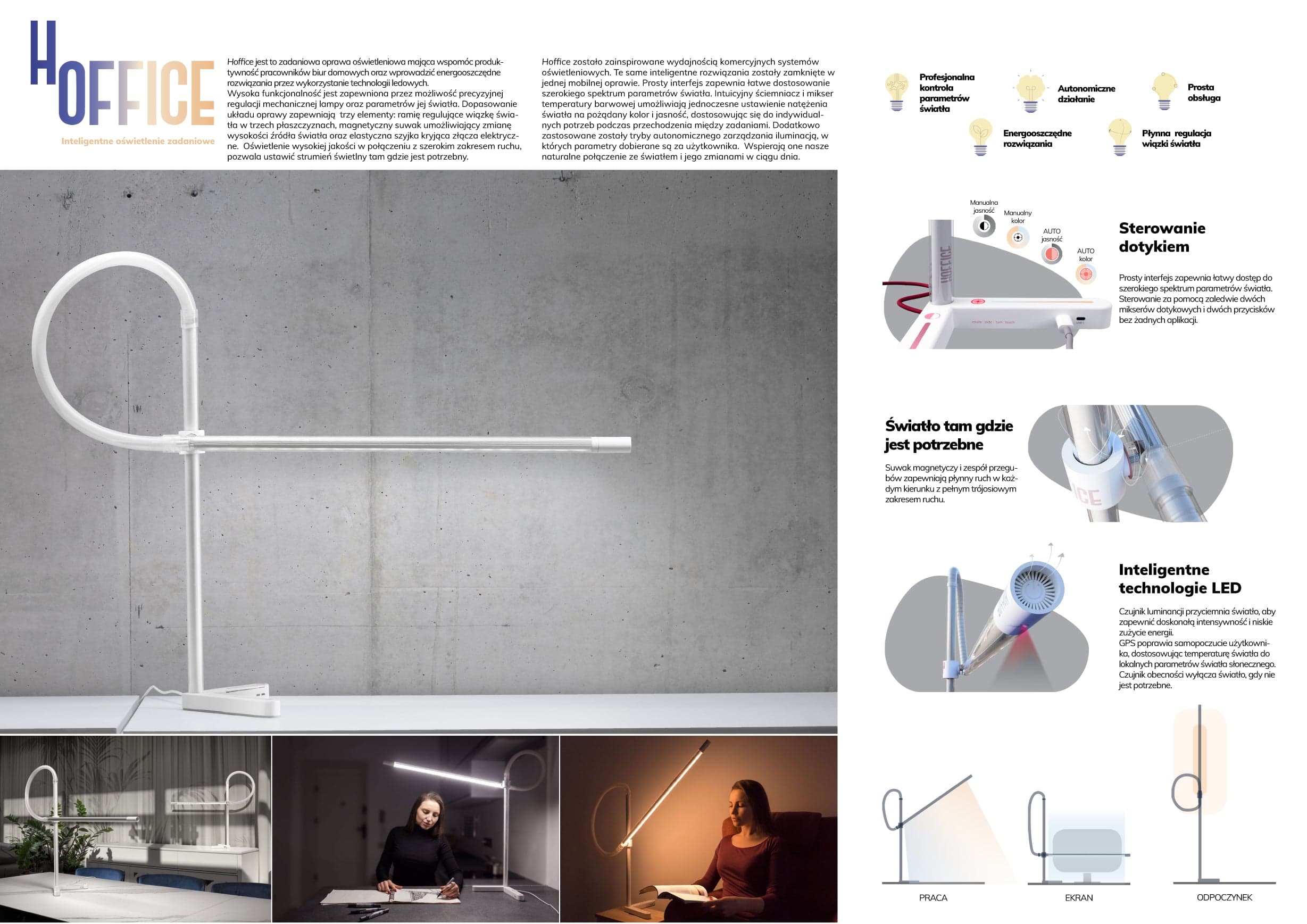 Hoffice. Inteligentne oświetlenie zadaniowe - zdjęcie 2