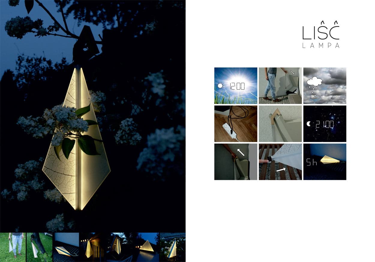 Lampa LIŚĆ - zdjęcie 2