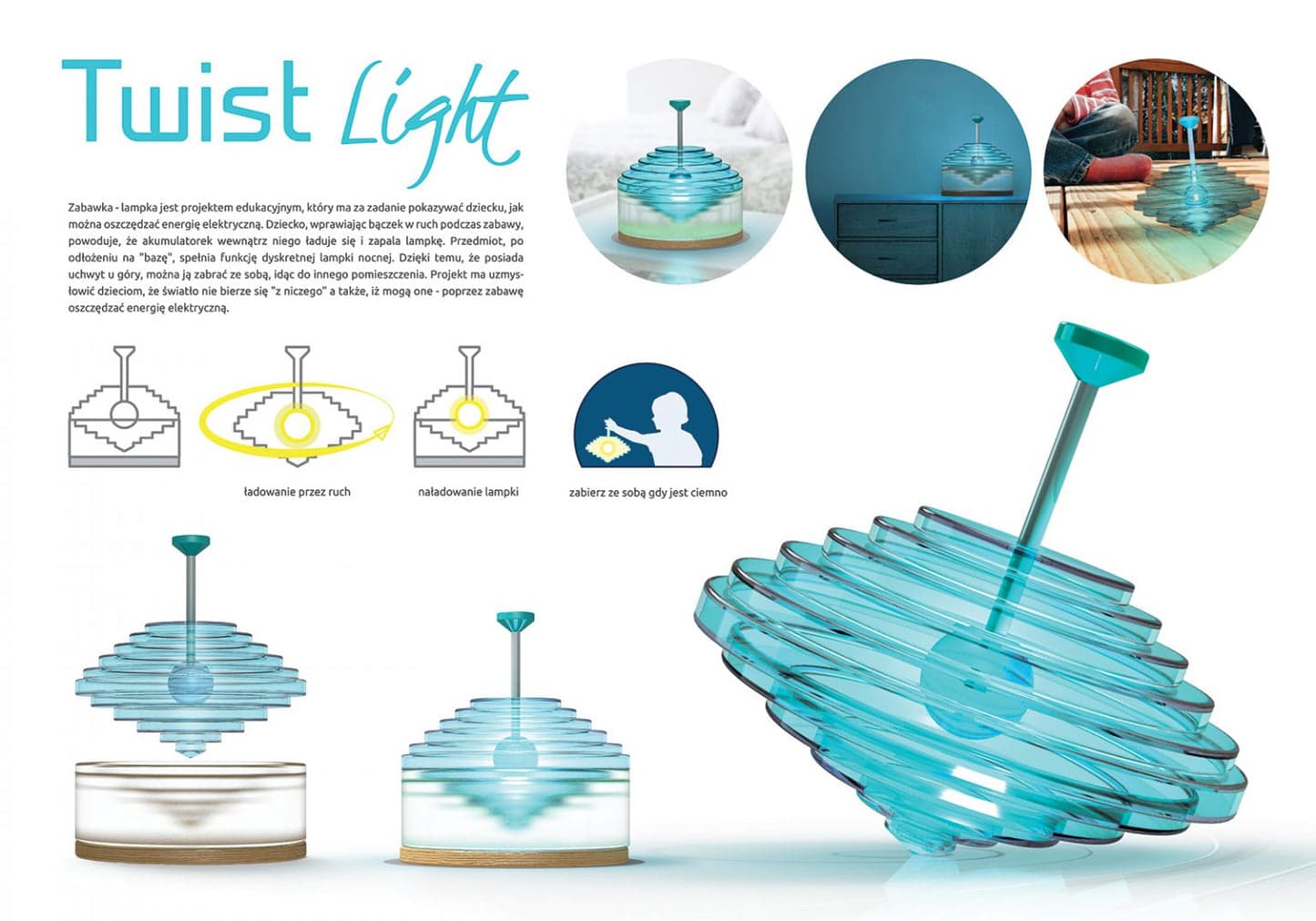 Twist light – zabawka edukacyjna dla dzieci - zdjęcie 2